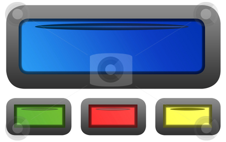 To use this stock image in your creative project, please select the size you need over to the right and click the "Add to Cart" button.
Your downloaded image will come with the Cutcaster watermark removed so don’t worry about the watermark you see on this page. Glossy buttons stock photo, Set of four rectangular shaped glossy button icons isolated on white background. by Martin Crowdy