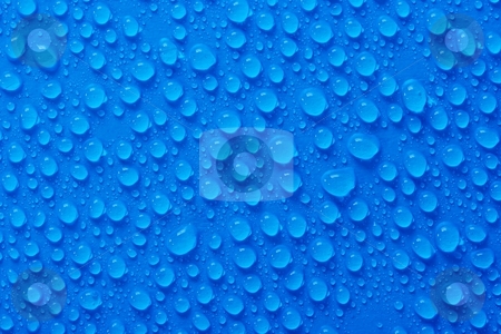To use this stock image in your creative project, please select the size you need over to the right and click the "Add to Cart" button.
Your downloaded image will come with the Cutcaster watermark removed so don’t worry about the watermark you see on this page. Droplets stock photo, Many water drops on blue surface by P?