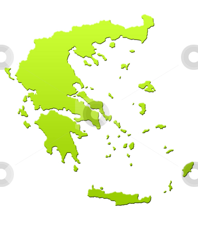 To use this stock image in your creative project, please select the size you need over to the right and click the "Add to Cart" button.
Your downloaded image will come with the Cutcaster watermark removed so don’t worry about the watermark you see on this page. Greece map stock photo, Greece map in green, isolated on white background. by Martin Crowdy