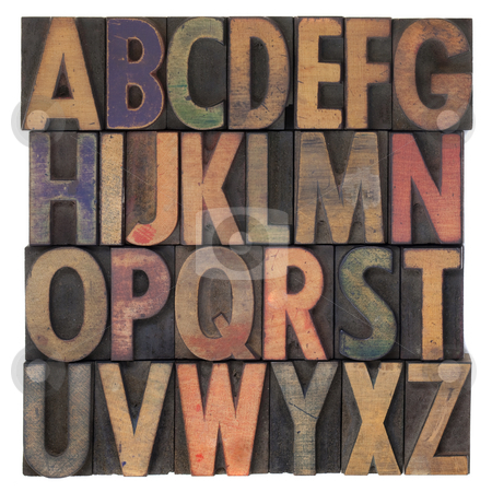 To use this stock image in your creative project, please select the size you need over to the right and click the "Add to Cart" button.
Your downloaded image will come with the Cutcaster watermark removed so don’t worry about the watermark you see on this page. Alphabet in vintage wooden letterpress type stock photo, English alphabet (upper case) in vintage wooden letterpress type, stained by different color ink, flipped horizontally, isolated on white by Marek Uliasz