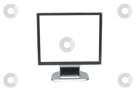 To use this stock image in your creative project, please select the size you need over to the right and click the "Add to Cart" button.
Your downloaded image will come with the Cutcaster watermark removed so don’t worry about the watermark you see on this page. Monitor stock photo, Blank white lcd screen isolated on white by P?