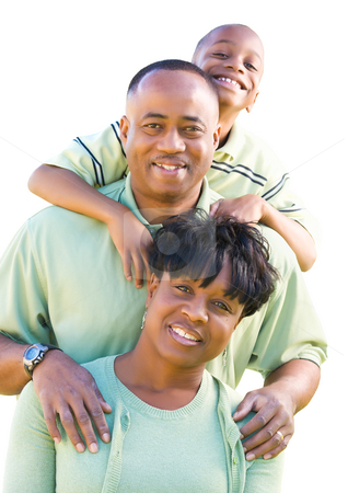 To use this stock image in your creative project, please select the size you need over to the right and click the "Add to Cart" button.
Your downloaded image will come with the Cutcaster watermark removed so don’t worry about the watermark you see on this page. African American Family Isolated on White stock photo, Attractive, Happy African American Family Isolated on a White Background. by Andy Dean