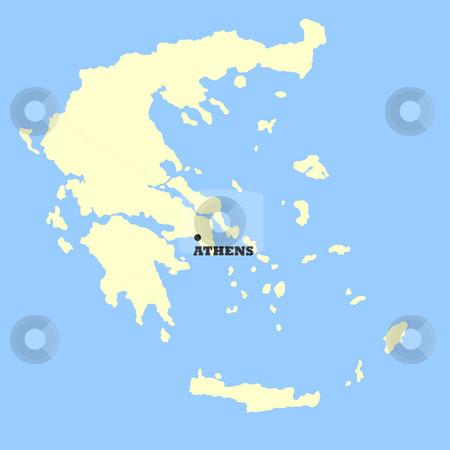 To use this stock image in your creative project, please select the size you need over to the right and click the "Add to Cart" button.
Your downloaded image will come with the Cutcaster watermark removed so don’t worry about the watermark you see on this page. Greece map stock photo, Map of Greece isolated on a blue background. by Martin Crowdy