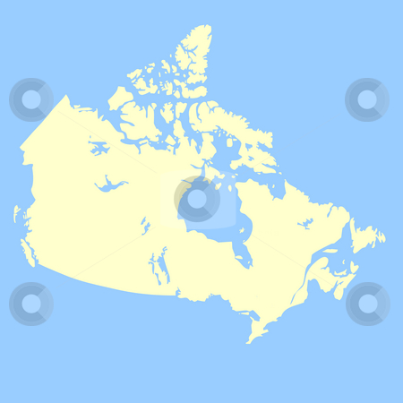 To use this stock image in your creative project, please select the size you need over to the right and click the "Add to Cart" button.
Your downloaded image will come with the Cutcaster watermark removed so don’t worry about the watermark you see on this page. Canada map stock photo, Map of Canada isolated on a blue background. by Martin Crowdy