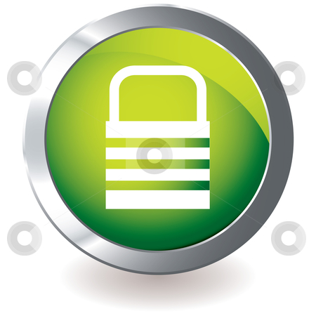 To use this stock image in your creative project, please select the size you need over to the right and click the "Add to Cart" button.
Your downloaded image will come with the Cutcaster watermark removed so don’t worry about the watermark you see on this page. Green icon lock stock vector clipart, Green modern icon with silver metal bevel and internet lock design by Michael Travers