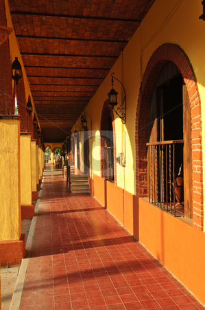 To use this stock image in your creative project, please select the size you need over to the right and click the "Add to Cart" button.
Your downloaded image will come with the Cutcaster watermark removed so don’t worry about the watermark you see on this page. Sidewalk in Tlaquepaque district, Guadalajara, Mexico stock photo, Covered sidewalk in Tlaquepaque shopping district in Guadalajara, Jalisco, Mexico by Elena Elisseeva