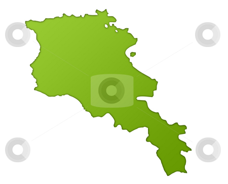 To use this stock image in your creative project, please select the size you need over to the right and click the "Add to Cart" button.
Your downloaded image will come with the Cutcaster watermark removed so don’t worry about the watermark you see on this page. Armenia map stock photo, Armenia map in gradient green, isolated on white background. by Martin Crowdy