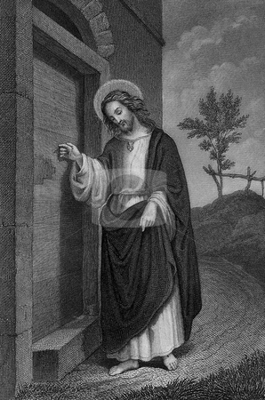 To use this stock image in your creative project, please select the size you need over to the right and click the "Add to Cart" button.
Your downloaded image will come with the Cutcaster watermark removed so don’t worry about the watermark you see on this page. Jesus Christ stock photo, Circa 1900 steel engraving of Jesus Christ by German artist Carl Mayer. Public domain image by virtue of age. by Martin Crowdy