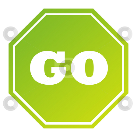 To use this stock image in your creative project, please select the size you need over to the right and click the "Add to Cart" button.
Your downloaded image will come with the Cutcaster watermark removed so don’t worry about the watermark you see on this page. Hexagonal green go sign stock photo, Hexagonal green go sign in gradient green, isolated on white background. by Martin Crowdy
