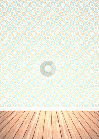 To use this stock image in your creative project, please select the size you need over to the right and click the "Add to Cart" button.
Your downloaded image will come with the Cutcaster watermark removed so don’t worry about the watermark you see on this page. Vintage Room Interior stock photo, An empty room interior backdrop with hard wood flooring and a vintage styled wallpaper pattern. by Todd Arena