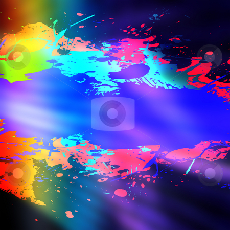 To use this stock image in your creative project, please select the size you need over to the right and click the "Add to Cart" button.
Your downloaded image will come with the Cutcaster watermark removed so don’t worry about the watermark you see on this page. Rainbow Splatter Backdrop stock photo, A grungy looking pain splattered background with drip marks. by Todd Arena