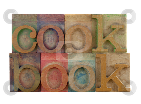 To use this stock image in your creative project, please select the size you need over to the right and click the "Add to Cart" button.
Your downloaded image will come with the Cutcaster watermark removed so don’t worry about the watermark you see on this page. Cookbook stock photo, The word cookbook in vintage wooden letterpress type blocks, stained by color ink, isolated on white by Marek Uliasz