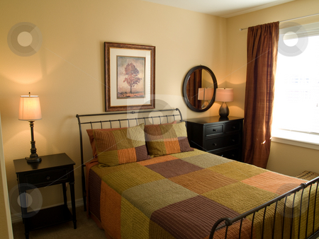 To use this stock image in your creative project, please select the size you need over to the right and click the "Add to Cart" button.
Your downloaded image will come with the Cutcaster watermark removed so don’t worry about the watermark you see on this page. Pretty bedroom stock photo, Bedroom by Cora Reed