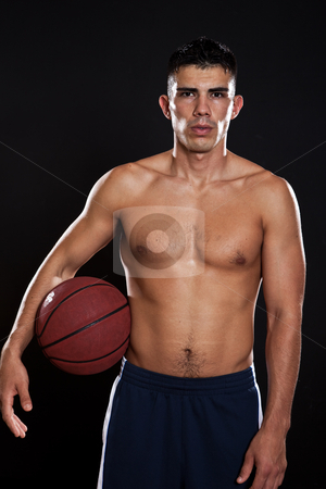 To use this stock image in your creative project, please select the size you need over to the right and click the "Add to Cart" button.
Your downloaded image will come with the Cutcaster watermark removed so don’t worry about the watermark you see on this page. Hispanic basketball player stock photo, A portrait of a hispanic basketball player by Suprijono Suharjoto