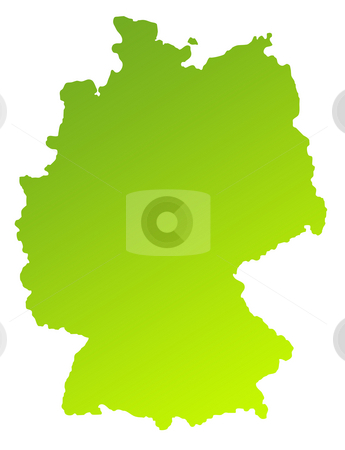 To use this stock image in your creative project, please select the size you need over to the right and click the "Add to Cart" button.
Your downloaded image will come with the Cutcaster watermark removed so don’t worry about the watermark you see on this page. Germany stock photo, Green gradient map of Germany isolated on a white background. by Martin Crowdy