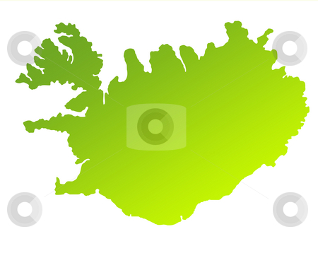 To use this stock image in your creative project, please select the size you need over to the right and click the "Add to Cart" button.
Your downloaded image will come with the Cutcaster watermark removed so don’t worry about the watermark you see on this page. Iceland stock photo, Green gradient map of Iceland isolated on a white background. by Martin Crowdy