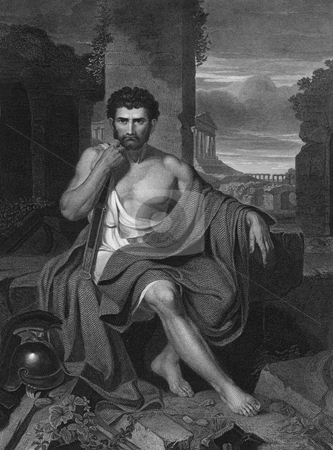 To use this stock image in your creative project, please select the size you need over to the right and click the "Add to Cart" button.
Your downloaded image will come with the Cutcaster watermark removed so don’t worry about the watermark you see on this page. Gaius Marius on the ruins of Carthage stock photo, Engraving of Roman Gaius Marius on the ruins of Carthage. Original work by artist John Vanderlyn (1775 by Martin Crowdy