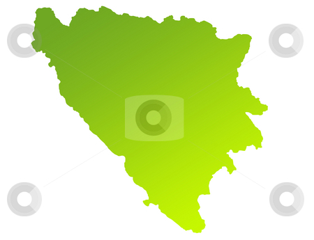 To use this stock image in your creative project, please select the size you need over to the right and click the "Add to Cart" button.
Your downloaded image will come with the Cutcaster watermark removed so don’t worry about the watermark you see on this page. Bosnia and Herzegovina stock photo, Green gradient map of Bosnia and Herzegovina isolated on a white background. by Martin Crowdy