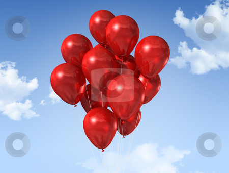 To use this stock image in your creative project, please select the size you need over to the right and click the "Add to Cart" button.
Your downloaded image will come with the Cutcaster watermark removed so don’t worry about the watermark you see on this page. Red balloons on a blue sky stock photo, Red air balloons floating on a blue sky by Laurent Davoust