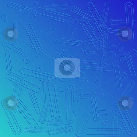 To use this stock image in your creative project, please select the size you need over to the right and click the "Add to Cart" button.
Your downloaded image will come with the Cutcaster watermark removed so don’t worry about the watermark you see on this page. Paper clips stock photo, Paper clips background in blue tones by Richard Laschon