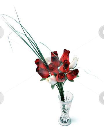 To use this stock image in your creative project, please select the size you need over to the right and click the "Add to Cart" button.
Your downloaded image will come with the Cutcaster watermark removed so don’t worry about the watermark you see on this page. Wooden Rose Bouquet stock photo, A bouquet of wooden roses in a glass vase, isolated against a white background by Richard Nelson