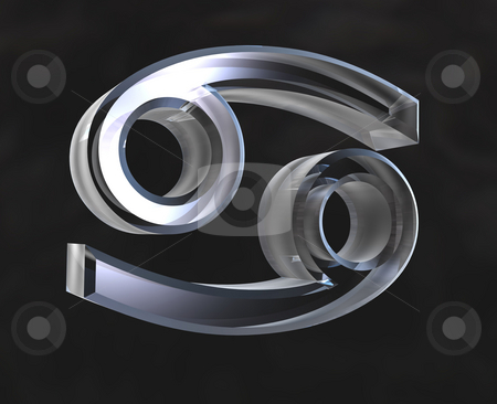 To use this stock image in your creative project, please select the size you need over to the right and click the "Add to Cart" button.
Your downloaded image will come with the Cutcaster watermark removed so don’t worry about the watermark you see on this page. Cancer astrology symbol in transparent glass (3d) stock photo, Cancer astrology symbol in transparent glass (3d made) by Fabrizio Zanier