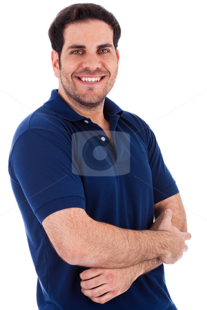 To use this stock image in your creative project, please select the size you need over to the right and click the "Add to Cart" button.
Your downloaded image will come with the Cutcaster watermark removed so don’t worry about the watermark you see on this page. Portrait of young handsome model stock photo, Portrait of young handsome model on a white background by Get4net