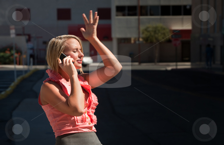 To use this stock image in your creative project, please select the size you need over to the right and click the "Add to Cart" button.
Your downloaded image will come with the Cutcaster watermark removed so don’t worry about the watermark you see on this page. Pretty girl has ah-ha moment talking on cell phone stock photo, Pretty girl finally understands what is being said to her on phone by Scott Griessel