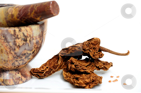 To use this stock image in your creative project, please select the size you need over to the right and click the "Add to Cart" button.
Your downloaded image will come with the Cutcaster watermark removed so don’t worry about the watermark you see on this page. Smoke-Dried Chipotle stock photo, Mexican chipotle chilies smoke dried used to make salsa and meat marinades by Lynn Bendickson