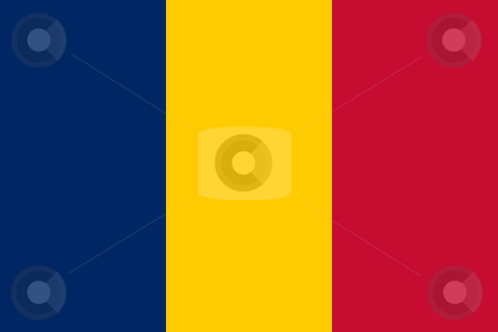 To use this stock image in your creative project, please select the size you need over to the right and click the "Add to Cart" button.
Your downloaded image will come with the Cutcaster watermark removed so don’t worry about the watermark you see on this page. Chad Flag stock photo, Sovereign state flag of country of Chad in official colors. by Martin Crowdy