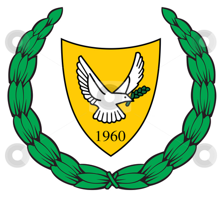 To use this stock image in your creative project, please select the size you need over to the right and click the "Add to Cart" button.
Your downloaded image will come with the Cutcaster watermark removed so don’t worry about the watermark you see on this page. Cyprus Coat of Arms stock photo, Cyprus coat of arms, seal or national emblem, isolated on white background. by Martin Crowdy