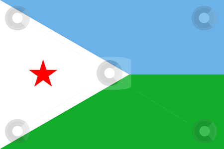 To use this stock image in your creative project, please select the size you need over to the right and click the "Add to Cart" button.
Your downloaded image will come with the Cutcaster watermark removed so don’t worry about the watermark you see on this page. Djibouti Flag stock photo, Sovereign state flag of country of Djibouti in official colors. by Martin Crowdy