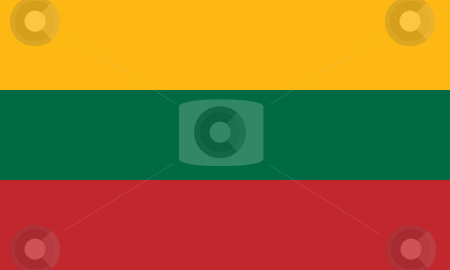 To use this stock image in your creative project, please select the size you need over to the right and click the "Add to Cart" button.
Your downloaded image will come with the Cutcaster watermark removed so don’t worry about the watermark you see on this page. Lithuania Flag stock photo, Sovereign state flag of country of Lithuania in official colors. by Martin Crowdy