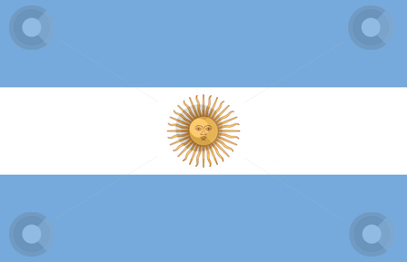 To use this stock image in your creative project, please select the size you need over to the right and click the "Add to Cart" button.
Your downloaded image will come with the Cutcaster watermark removed so don’t worry about the watermark you see on this page. Argentina Flag stock photo, Sovereign state flag of country of Argentina in official colors. by Martin Crowdy