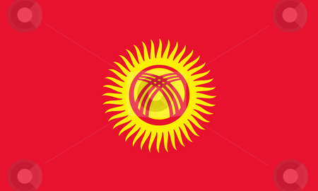 To use this stock image in your creative project, please select the size you need over to the right and click the "Add to Cart" button.
Your downloaded image will come with the Cutcaster watermark removed so don’t worry about the watermark you see on this page. Kyrgyzstan flag stock photo, Sovereign state flag of country of Kyrgysztan in official colors. by Martin Crowdy