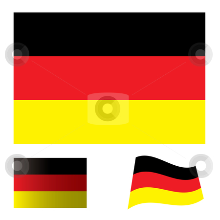 To use this stock image in your creative project, please select the size you need over to the right and click the "Add to Cart" button.
Your downloaded image will come with the Cutcaster watermark removed so don’t worry about the watermark you see on this page. German flag set stock vector clipart, Illustrated collection of flag icon set for germany by Michael Travers