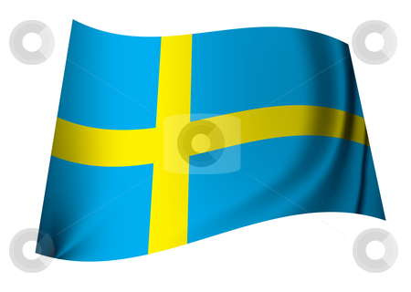 To use this stock image in your creative project, please select the size you need over to the right and click the "Add to Cart" button.
Your downloaded image will come with the Cutcaster watermark removed so don’t worry about the watermark you see on this page. Sweden flag stock vector clipart, Single swedish flag icon in blue and yellow ideal sweden concept by Michael Travers