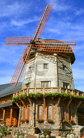To use this stock image in your creative project, please select the size you need over to the right and click the "Add to Cart" button.
Your downloaded image will come with the Cutcaster watermark removed so don’t worry about the watermark you see on this page. Windmill stock photo, Windmill in the center of rest LIDO in Riga by Tatjana Keisa