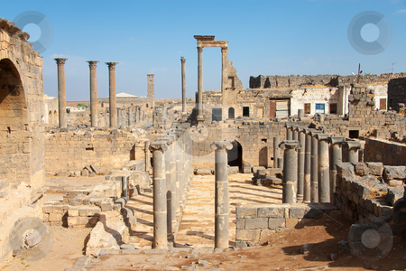 To use this stock image in your creative project, please select the size you need over to the right and click the "Add to Cart" button.
Your downloaded image will come with the Cutcaster watermark removed so don’t worry about the watermark you see on this page. City of Bosra, Syria stock photo, City of Bosra, Syria by B.F.