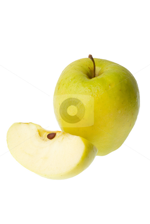 To use this stock image in your creative project, please select the size you need over to the right and click the "Add to Cart" button.
Your downloaded image will come with the Cutcaster watermark removed so don’t worry about the watermark you see on this page. Whole and half apple stock photo, A half and a whole fresh green apple isolated on white background. by Homydesign