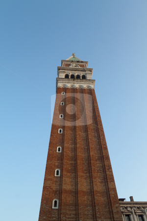 To use this stock image in your creative project, please select the size you need over to the right and click the "Add to Cart" button.
Your downloaded image will come with the Cutcaster watermark removed so don’t worry about the watermark you see on this page. St. Marks Tower stock photo, The Campanile tower in St. Marks square, Venice, Italy by Kevin Tietz