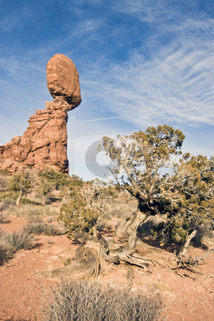 To use this stock image in your creative project, please select the size you need over to the right and click the "Add to Cart" button.
Your downloaded image will come with the Cutcaster watermark removed so don’t worry about the watermark you see on this page. Balanced Rock stock photo, Balanced Rock in Arches National Park by Henryk Sadura
