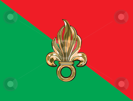 To use this stock image in your creative project, please select the size you need over to the right and click the "Add to Cart" button.
Your downloaded image will come with the Cutcaster watermark removed so don’t worry about the watermark you see on this page. French foreign legion flag stock photo, French foreign legion flag in official colors. by Martin Crowdy