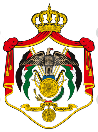 To use this stock image in your creative project, please select the size you need over to the right and click the "Add to Cart" button.
Your downloaded image will come with the Cutcaster watermark removed so don’t worry about the watermark you see on this page. Jordan Coat of Arms stock photo, Jordan coat of arms, seal or national emblem, isolated on white background. by Martin Crowdy