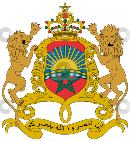To use this stock image in your creative project, please select the size you need over to the right and click the "Add to Cart" button.
Your downloaded image will come with the Cutcaster watermark removed so don’t worry about the watermark you see on this page. Morocco Coat of Arms stock photo, Morocco coat of arms, seal or national emblem, isolated on white background. by Martin Crowdy
