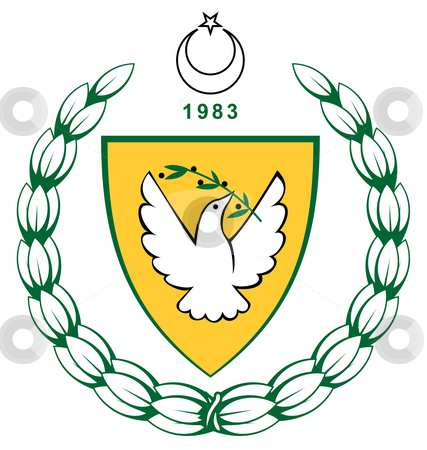 To use this stock image in your creative project, please select the size you need over to the right and click the "Add to Cart" button.
Your downloaded image will come with the Cutcaster watermark removed so don’t worry about the watermark you see on this page. Turkish Northern Cyprus Coat of Arms stock photo, Turksih Republic of Northern Cyprus coat of arms, seal or national emblem, isolated on white background. by Martin Crowdy