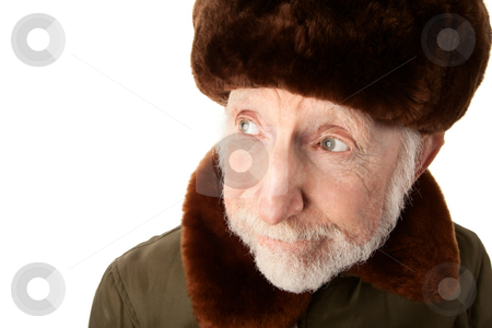 To use this stock image in your creative project, please select the size you need over to the right and click the "Add to Cart" button.
Your downloaded image will come with the Cutcaster watermark removed so don’t worry about the watermark you see on this page. Russian Man in Fur Cap stock photo, Senior Russian Man in Fur Cap and jacket by Scott Griessel
