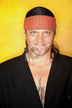 To use this stock image in your creative project, please select the size you need over to the right and click the "Add to Cart" button.
Your downloaded image will come with the Cutcaster watermark removed so don’t worry about the watermark you see on this page. Handsome Mixed Race Man Smiling stock photo, Handsome mixed race man with feather tattoo by Scott Griessel