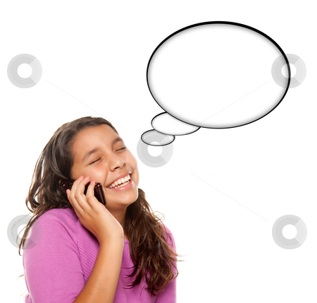To use this stock image in your creative project, please select the size you need over to the right and click the "Add to Cart" button.
Your downloaded image will come with the Cutcaster watermark removed so don’t worry about the watermark you see on this page. Hispanic Teen Aged Girl on Cell Phone with Blank Thought Bubble stock photo, Hispanic Teen Aged Girl on Cell Phone with Blank Thought Bubble Isolated on a White Background - Contains Clipping Paths. by Andy Dean