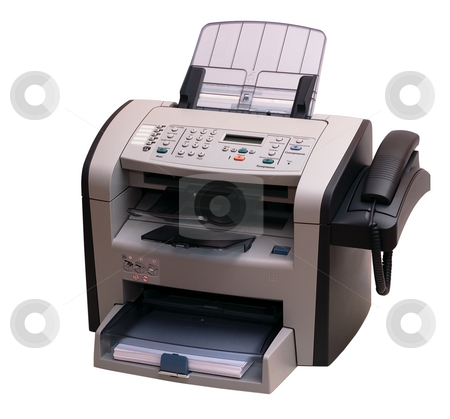To use this stock image in your creative project, please select the size you need over to the right and click the "Add to Cart" button.
Your downloaded image will come with the Cutcaster watermark removed so don’t worry about the watermark you see on this page. Fax stock photo, The modern multipurpose device: a fax, copier and the scanner. It is accurately isolated without shades on a white background. Studio work. by Alex Varlakov
